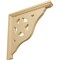 Ekena Millwork 1 1/2"W x 10"D x 10"H Austin Bracket, Alder BKT01X10X10AUAL - alternate 1